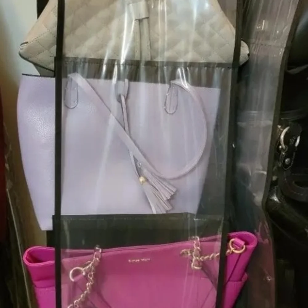 NEW Set Of 3 Purse Organizers | 8 Grid | Gray